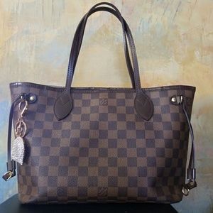 Authentic Louis Vuitton Neverfull PM Damier Ebene